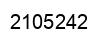 Número 2105242 imagen negro