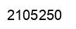 Number 2105250 black image