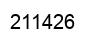 Number 211426 black image