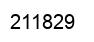 Number 211829 black image