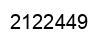 Number 2122449 black image
