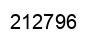 Number 212796 black image