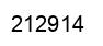 Number 212914 black image