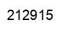Number 212915 black image