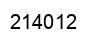 Número 214012 imagen negro