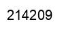 Número 214209 imagen negro