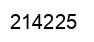 Número 214225 imagen negro