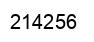 Número 214256 imagen negro