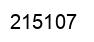 Number 215107 black image