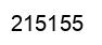 Number 215155 black image