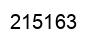Number 215163 black image