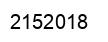 Number 2152018 black image