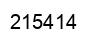 Number 215414 black image