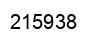 Number 215938 black image