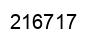 Number 216717 black image