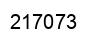 Number 217073 black image