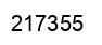 Number 217355 black image