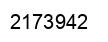 Number 2173942 black image