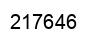Number 217646 black image