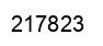 Number 217823 black image