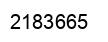 Number 2183665 black image
