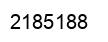 Number 2185188 black image