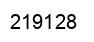 Number 219128 black image