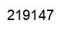 Number 219147 black image