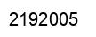 Number 2192005 black image
