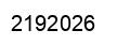 Número 2192026 imagen negro