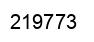Number 219773 black image