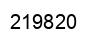 Número 219820 imagen negro