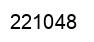 Number 221048 black image