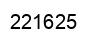 Número 221625 imagen negro