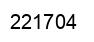 Number 221704 black image