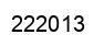 Número 222013 imagen negro