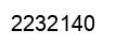 Number 2232140 black image