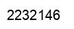 Number 2232146 black image