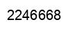 Número 2246668 imagen negro
