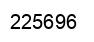 Número 225696 imagen negro