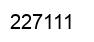 Number 227111 black image