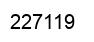 Number 227119 black image