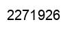 Número 2271926 imagen negro