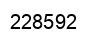 Number 228592 black image
