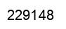Number 229148 black image