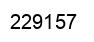 Number 229157 black image