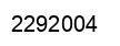 Number 2292004 black image