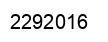 Number 2292016 black image