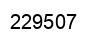 Number 229507 black image