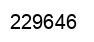 Number 229646 black image